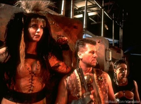Ellen Dubin as Giggerota the Wicked with Barry Bostwick as Thodin in